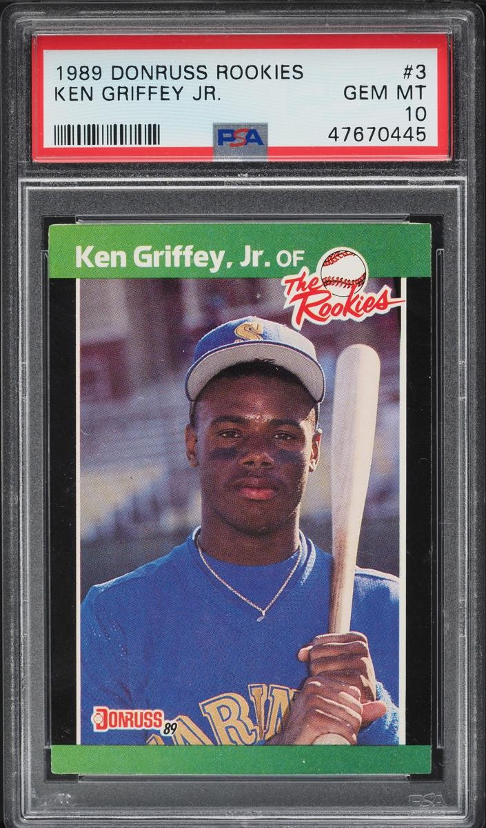 1989 Ken Griffey Jr. Donruss The Rookies Baseball #3