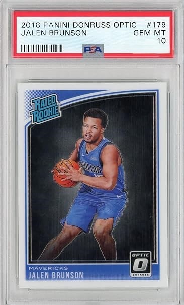 2018 Jalen Brunson Donruss Optic Basketball #179