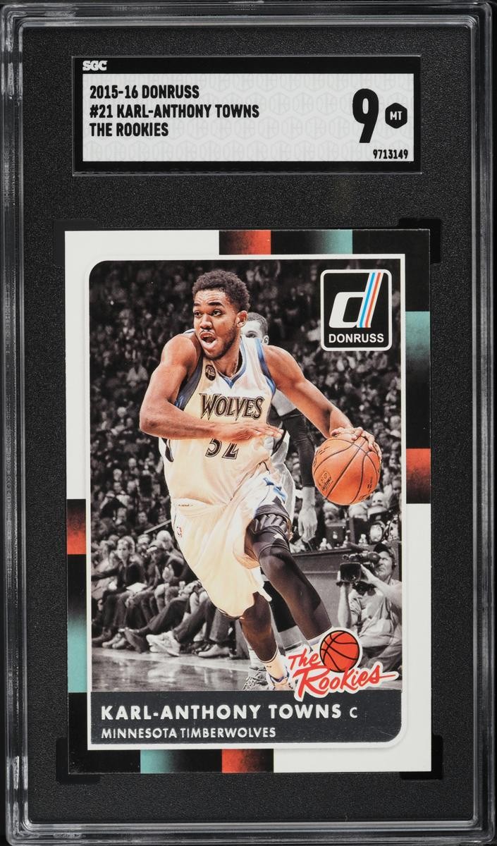 2015 Karl-Anthony Towns Panini Donruss Basketball #21