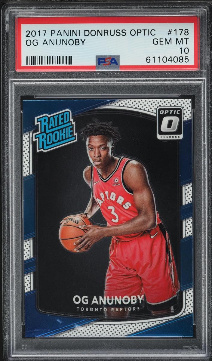 2017 OG Anunoby Donruss Optic Basketball #178