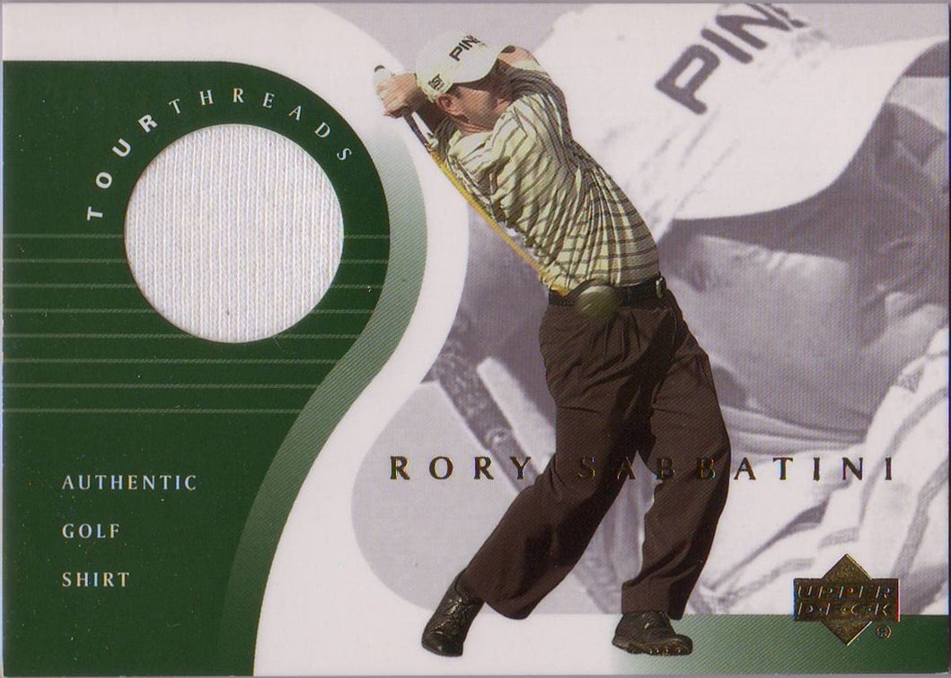 2001 Rory Sabbatini Tour Threads #TT-RS
