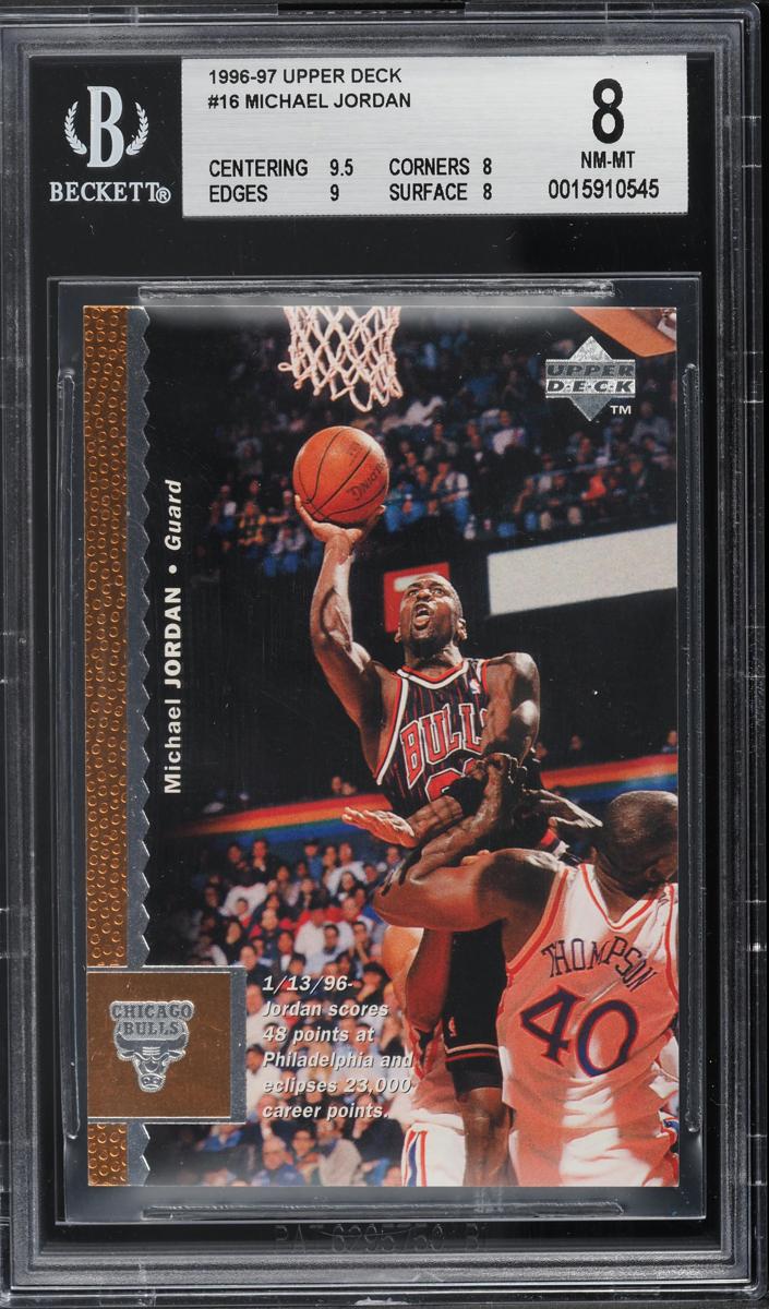 1996 Michael Jordan Upper Deck Basketball #16