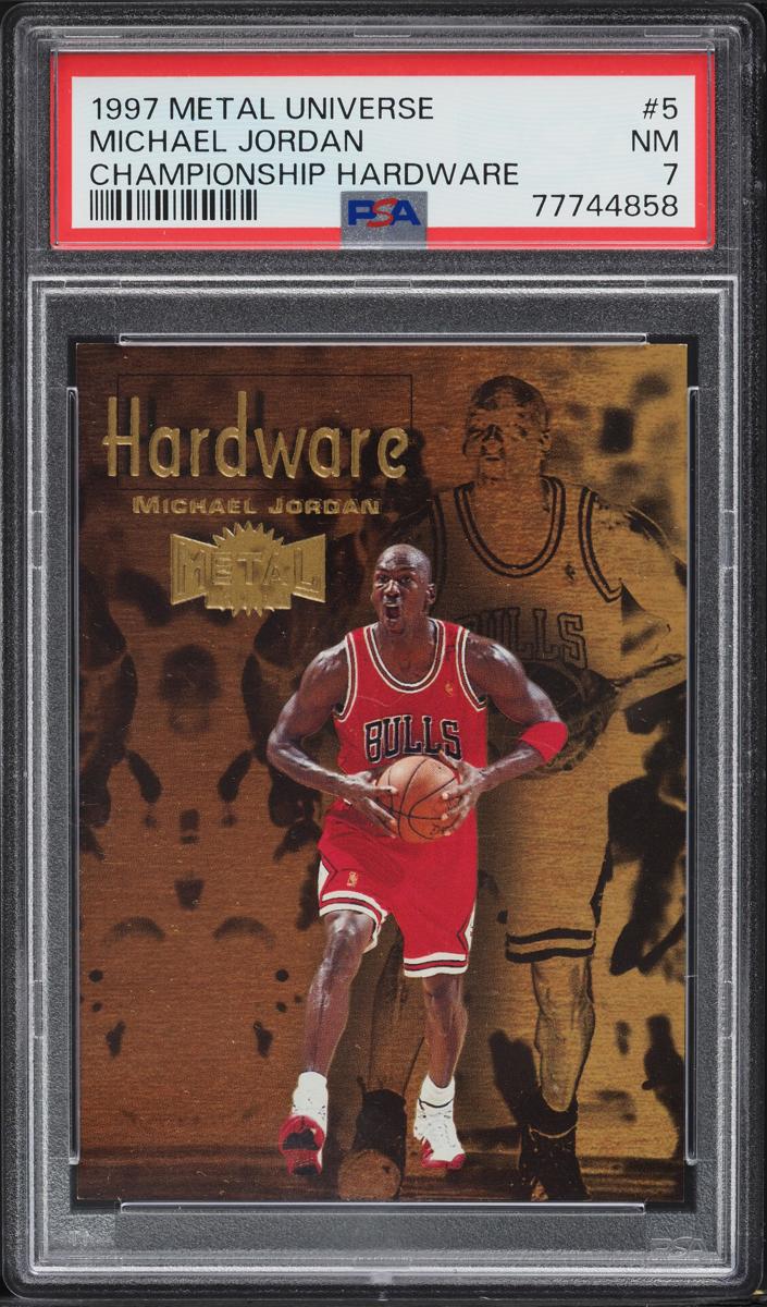 1997 Michael Jordan Metal Universe Championship Basketball #5