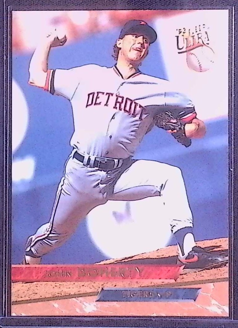 1993 John Doherty Fleer Ultra Baseball #196