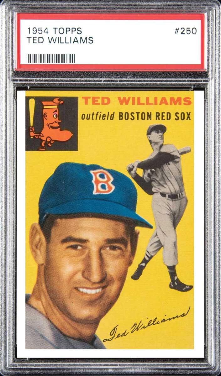 1954 Ted Williams Topps Baseball #250
