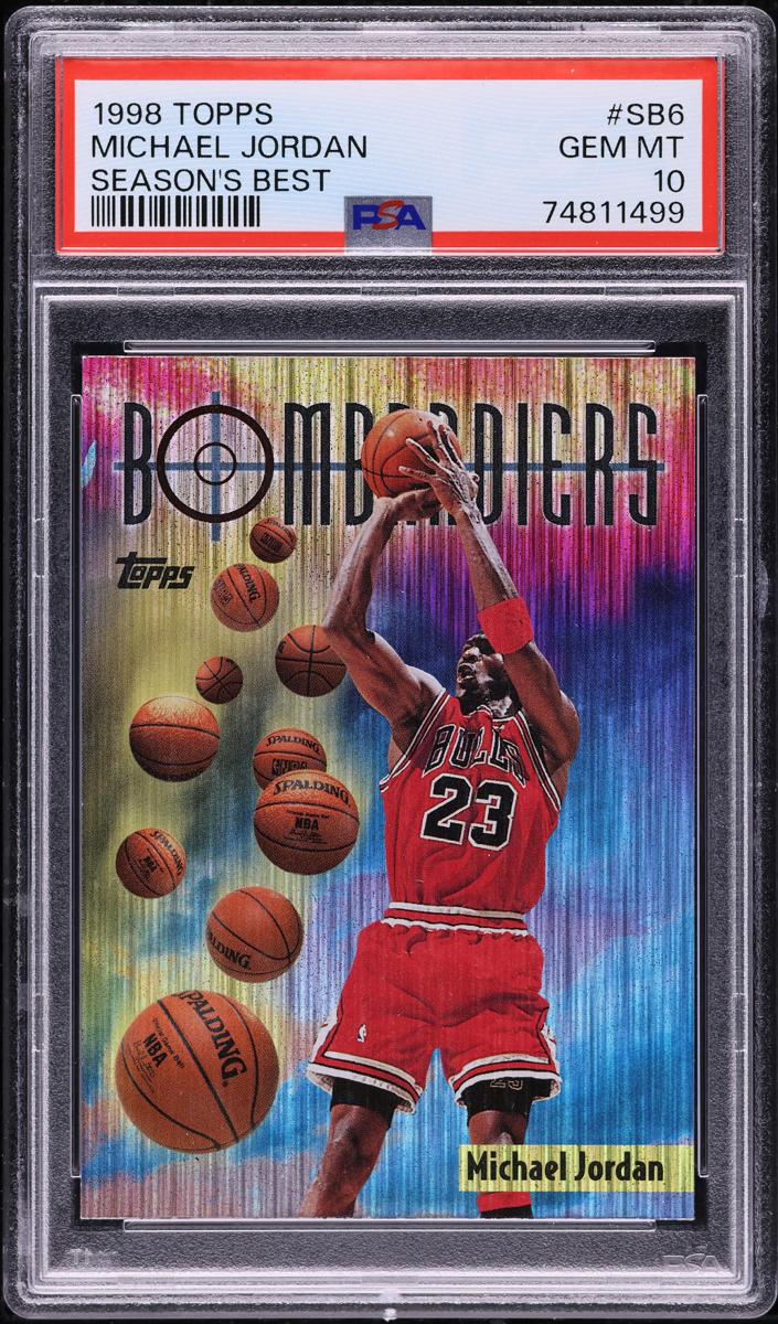 1998 Michael Jordan Topps Basketball #SB6