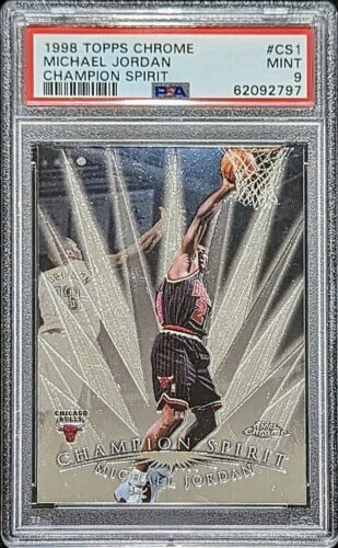 1998 Michael Jordan Topps Chrome Basketball #CS1