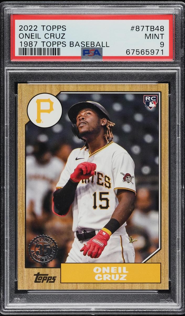2022 Oneil Cruz Topps Baseball #87TB-48