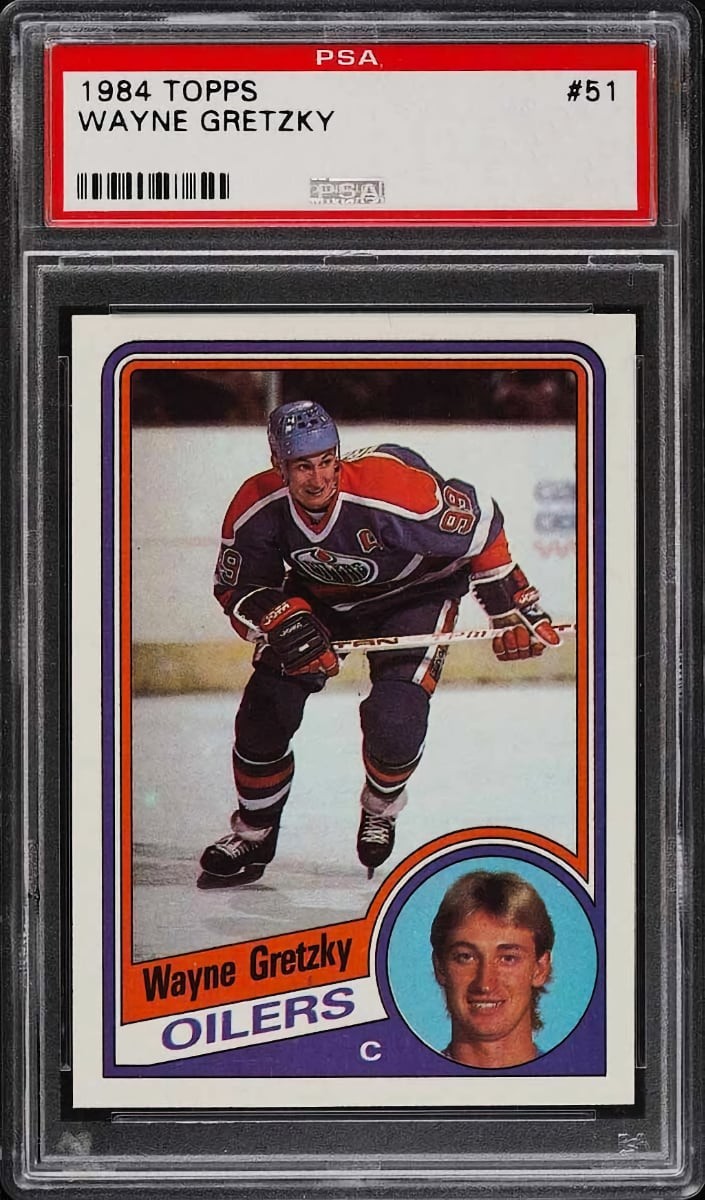 1984 Wayne Gretzky Topps Hockey #51