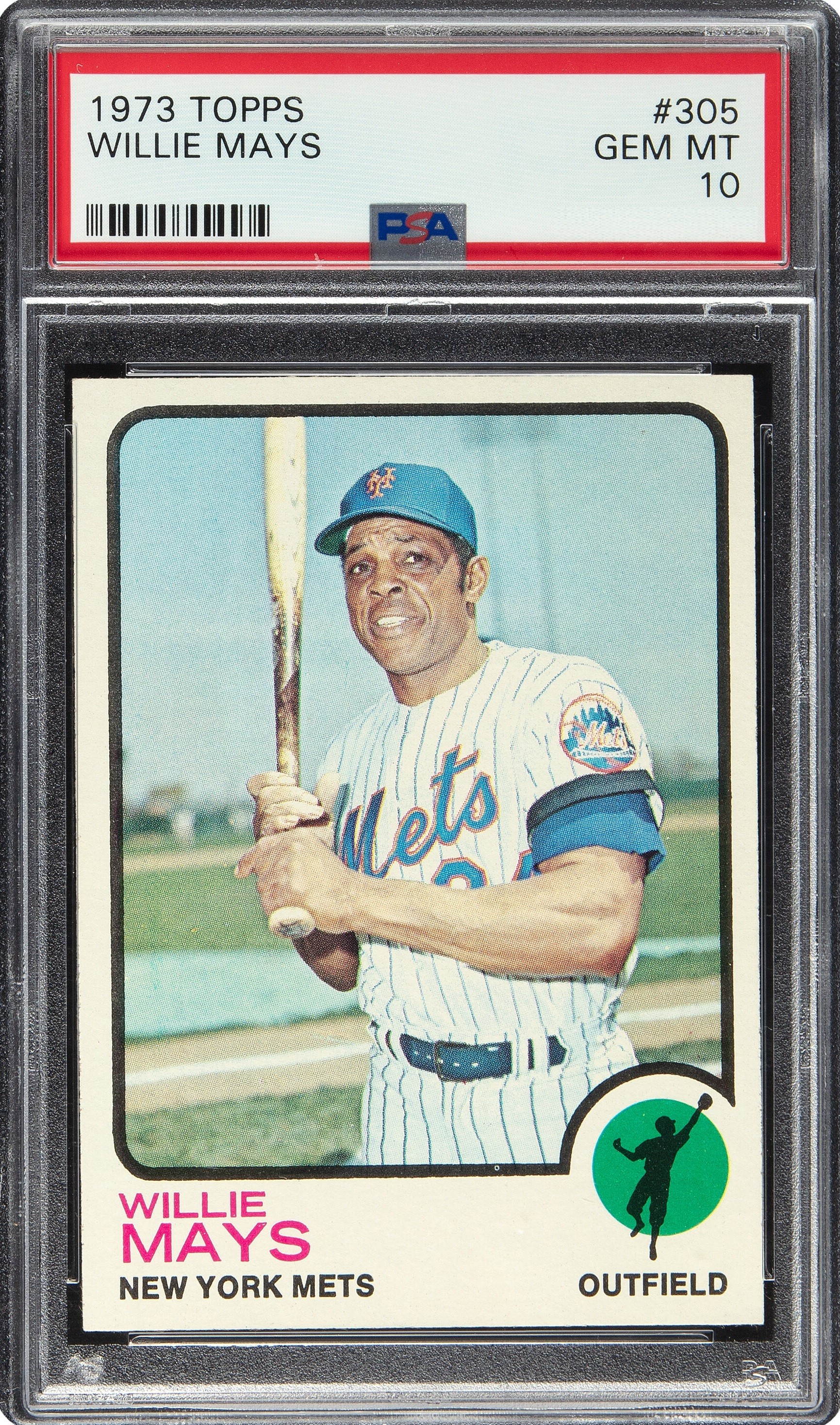 1973 Willie Mays Topps Baseball #305