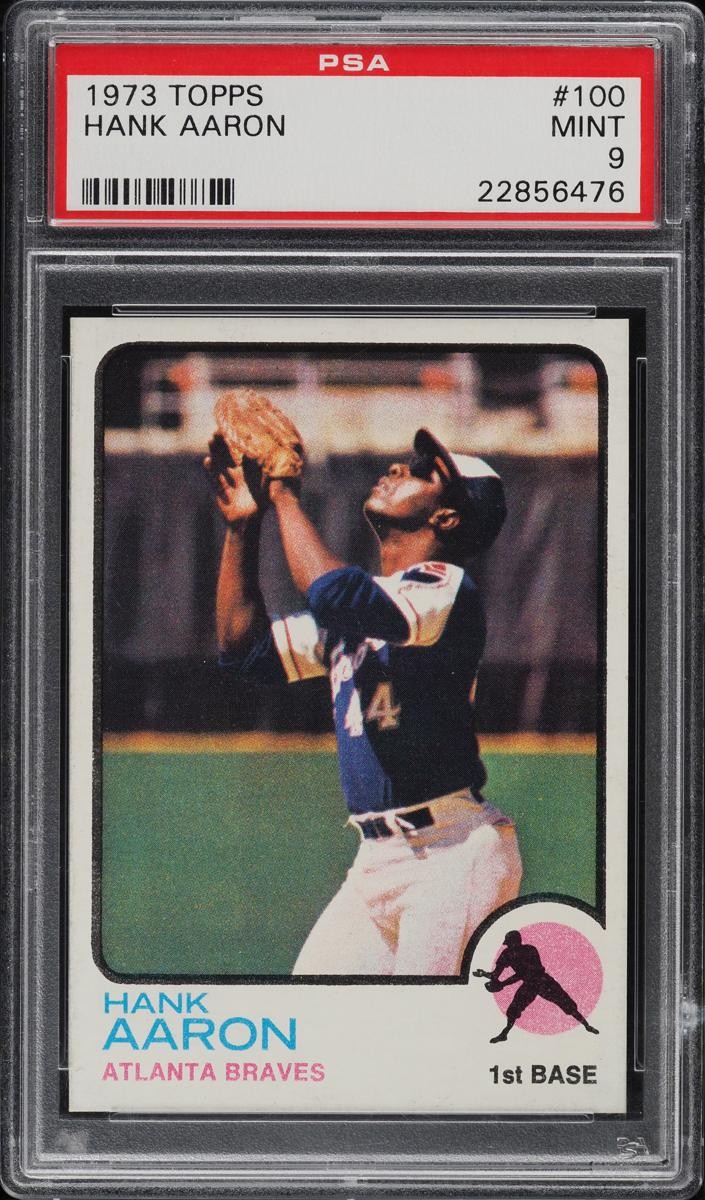 1973 Hank Aaron Topps Baseball #100
