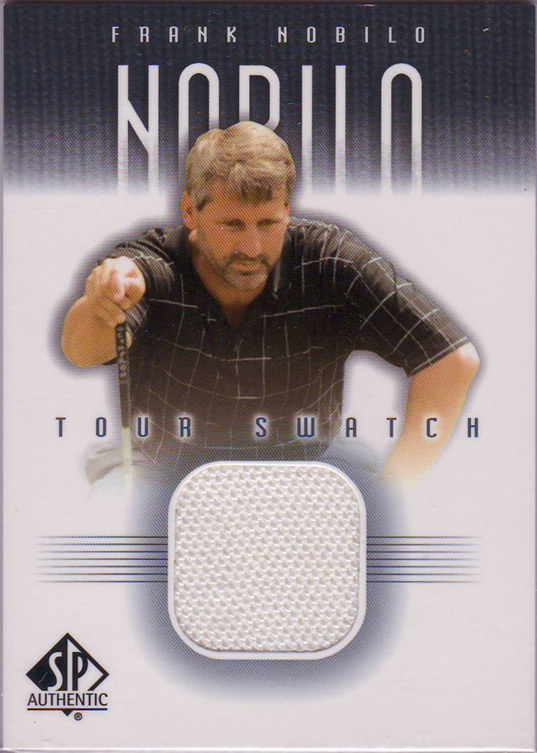 2001 Frank Nobilo SP Tour Swatch #FN-TS