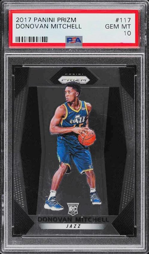 2017 Donovan Mitchell Panini Prizm Basketball #117