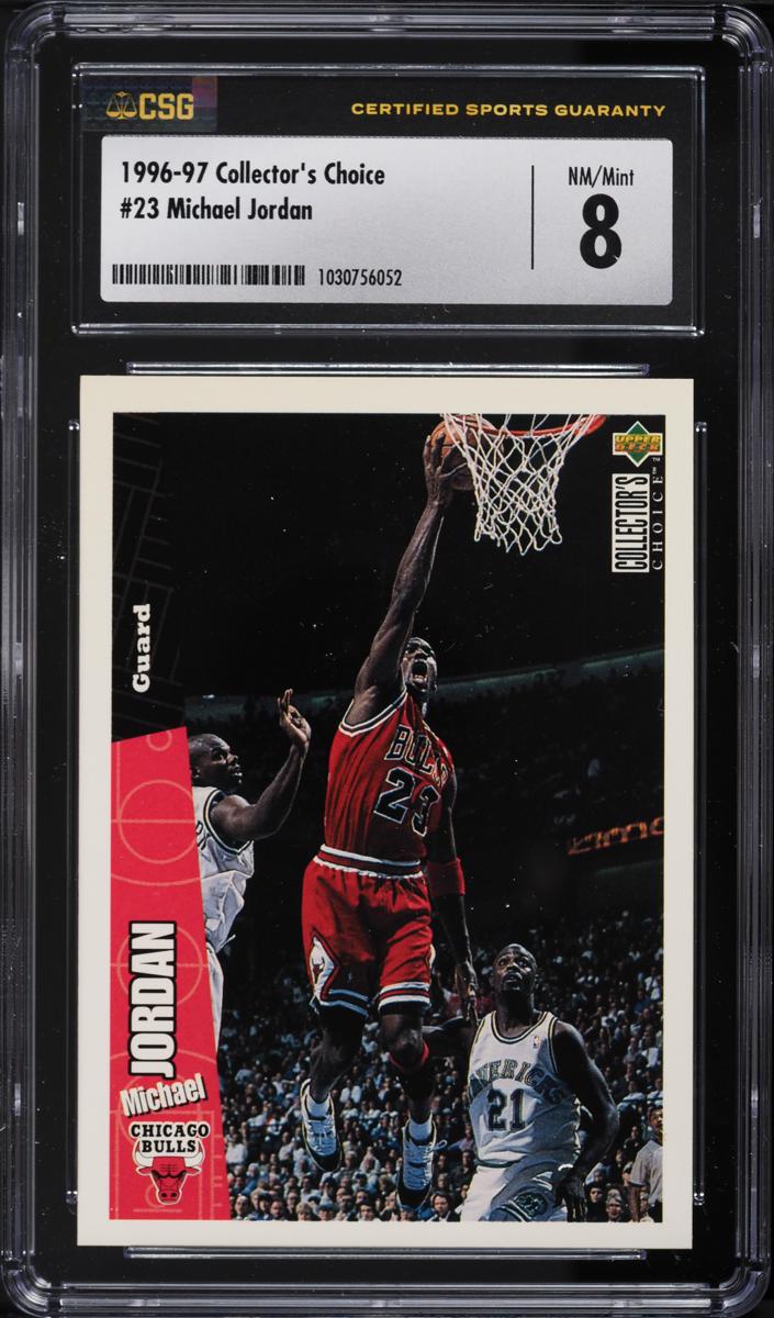 1996 Michael Jordan Upper Deck Collector's Choice Basketball #23