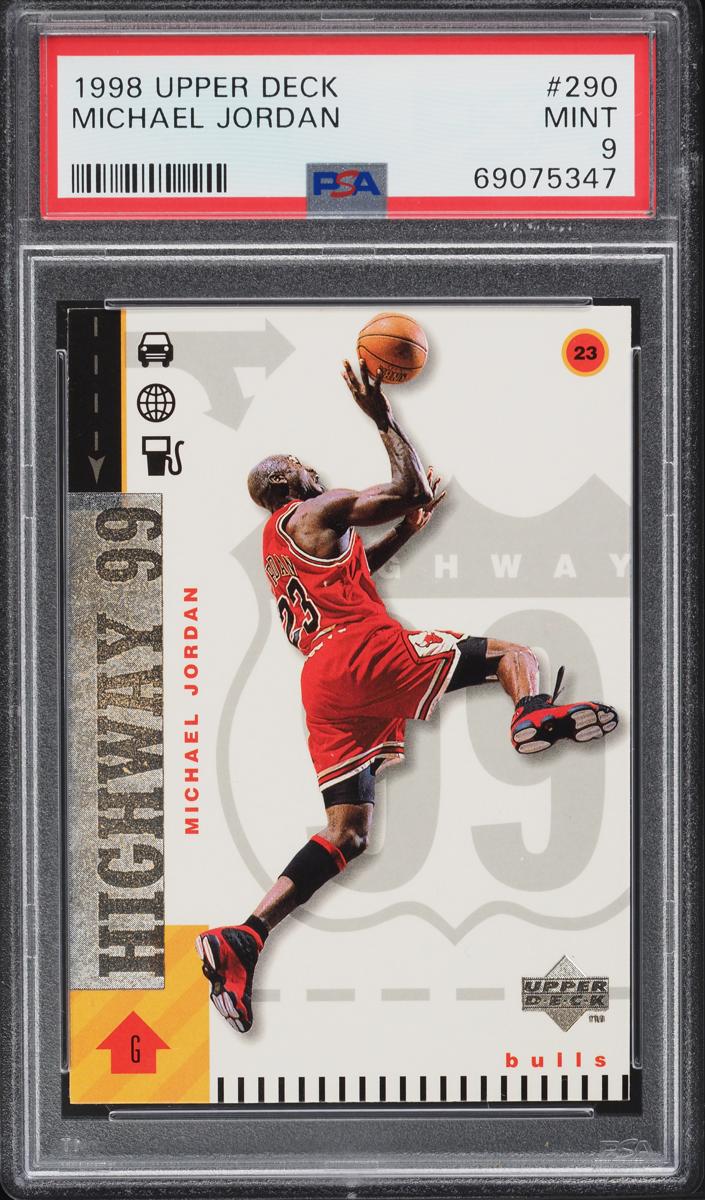 1998 Michael Jordan Upper Deck Basketball #290