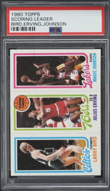 1980 Larry Bird Topps Basketball #34 / 174 / 139