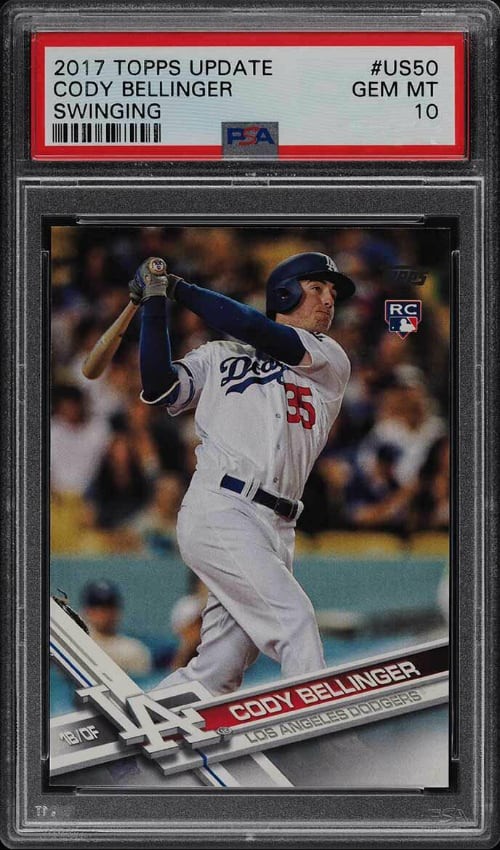 2017 Cody Bellinger Topps Update Baseball #US50
