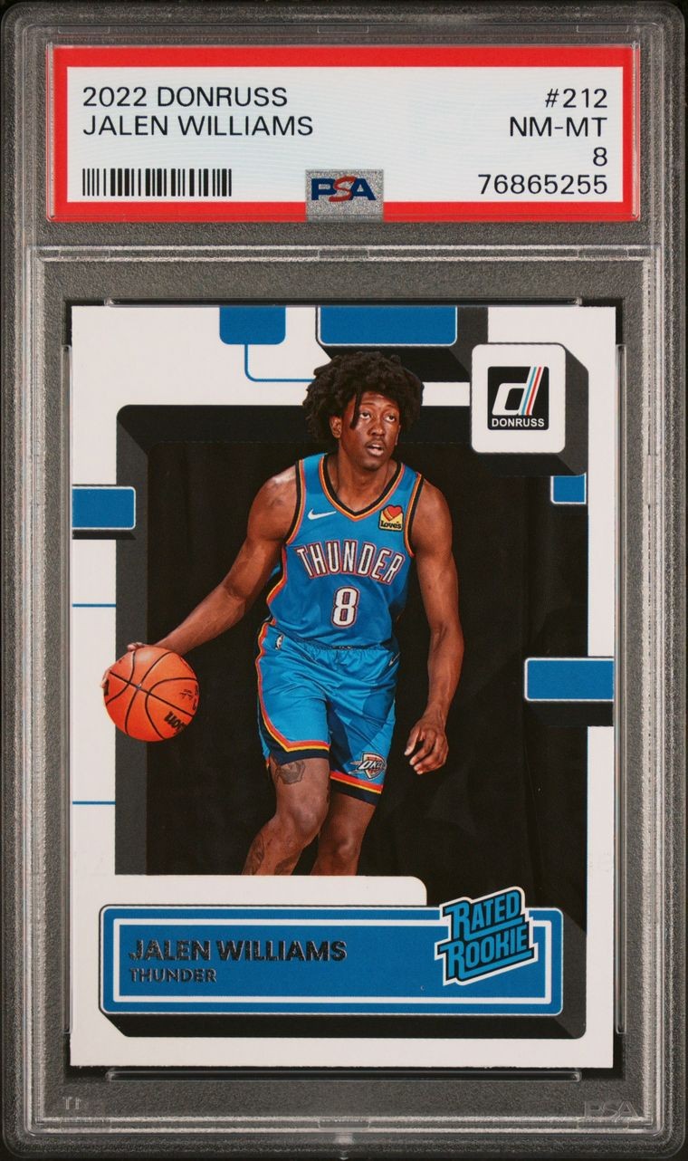 2022 Jalen Williams Panini Donruss Basketball #212