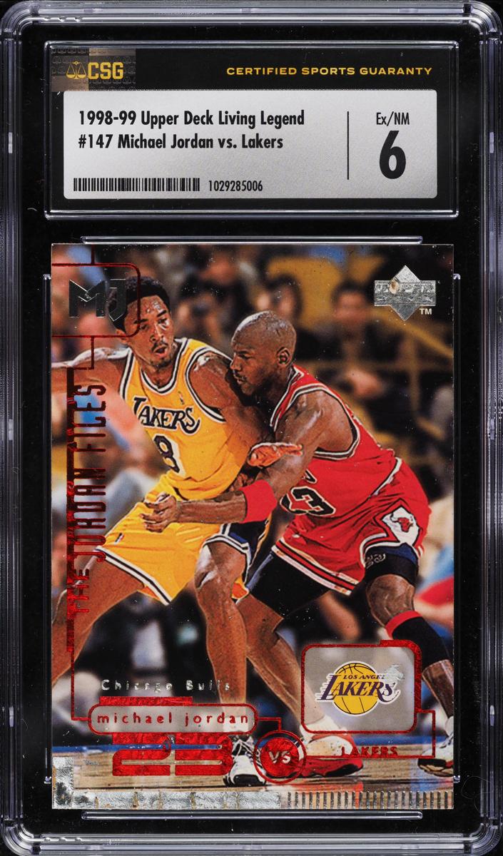 1998 Michael Jordan Upper Deck Michael Jordan Living Legend Basketball #147