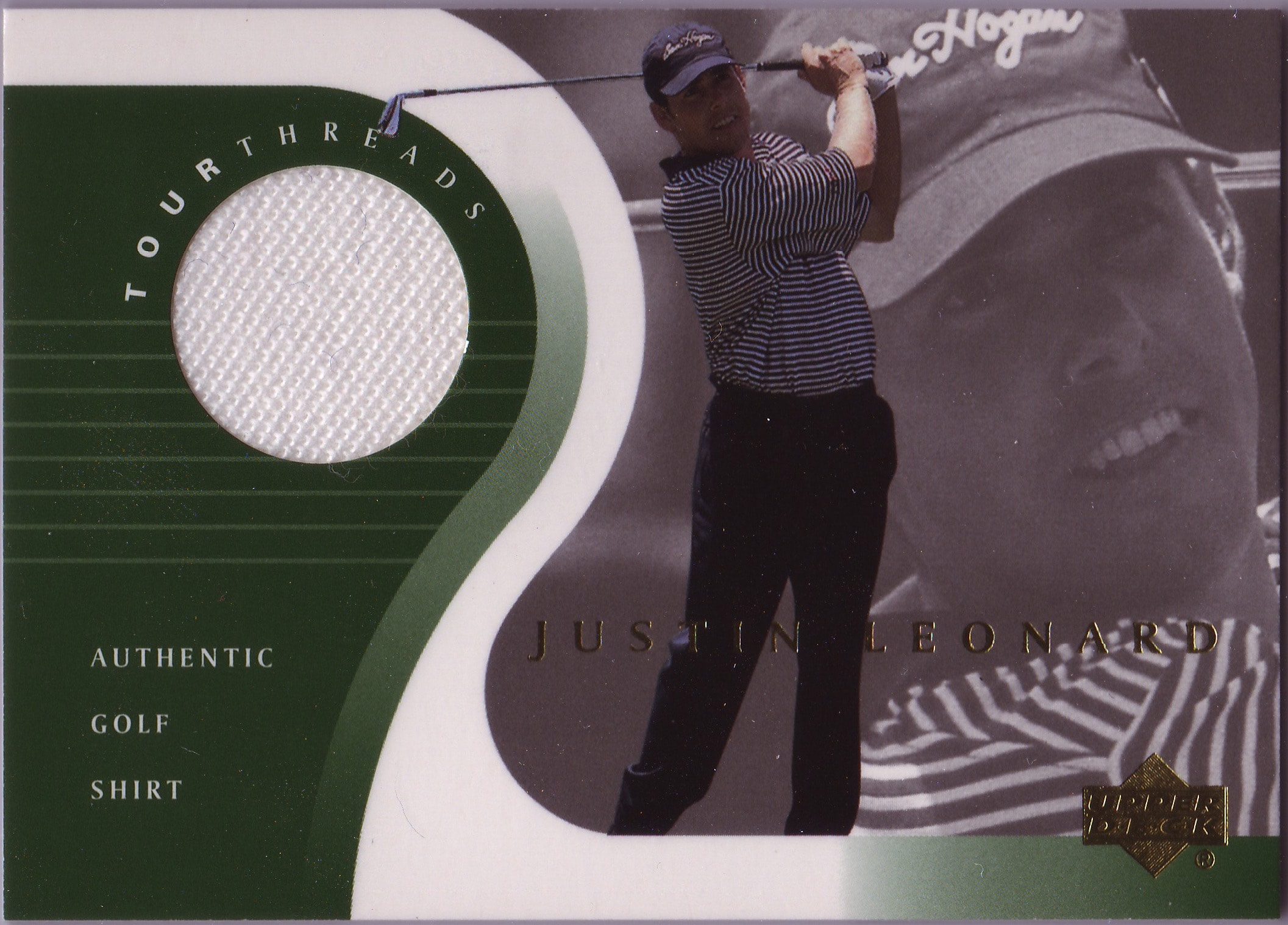 2001 Justin Leonard Tour Threads #TT-JL