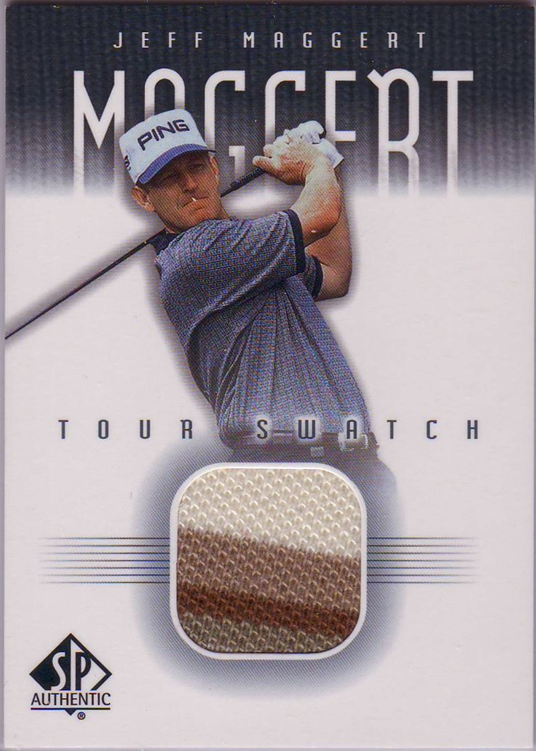 2001 Jeff Maggert SP Tour Swatch #JM-TS