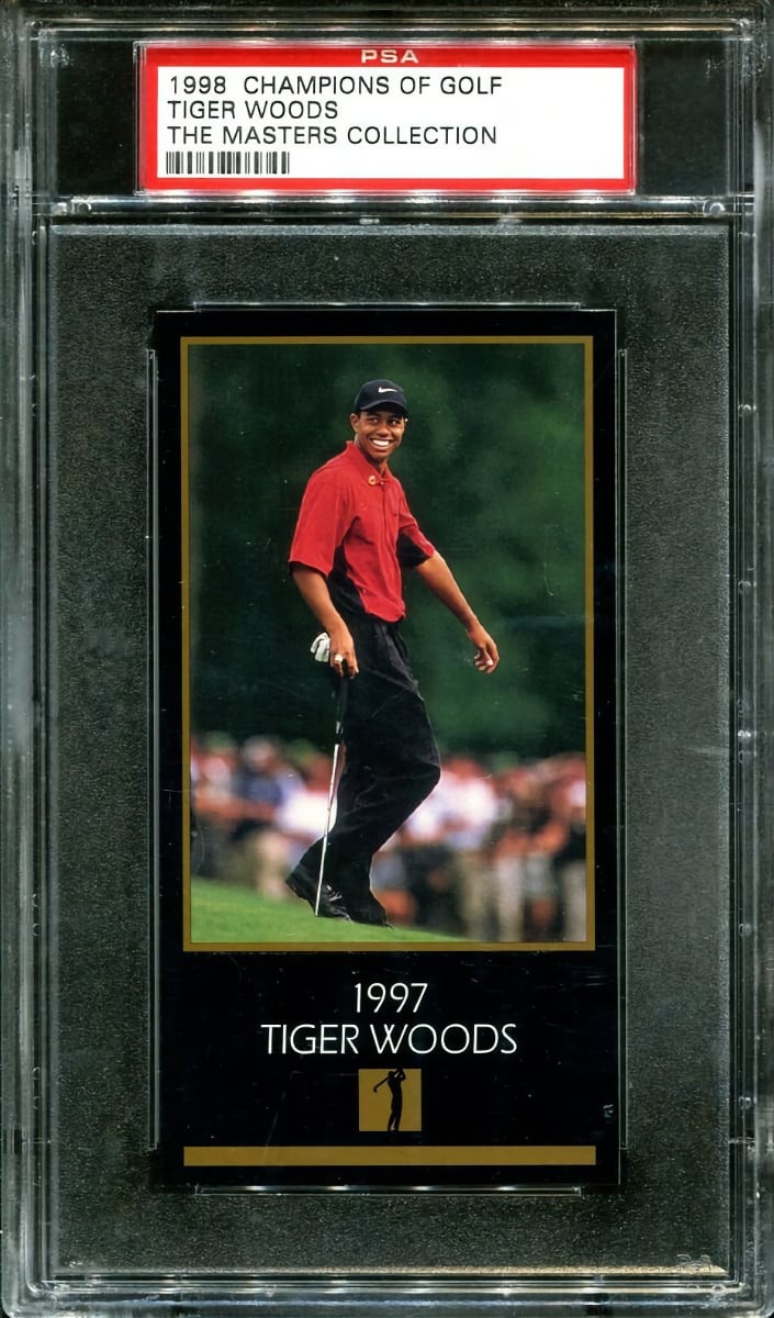 1997 Tiger Woods Grand Slam Ventures Masters Collections #1