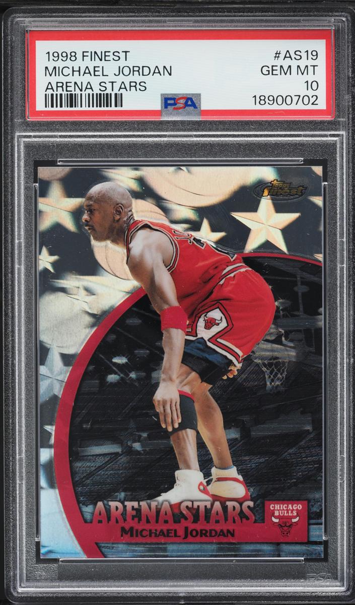 1998 Michael Jordan Topps Finest Basketball #AS19