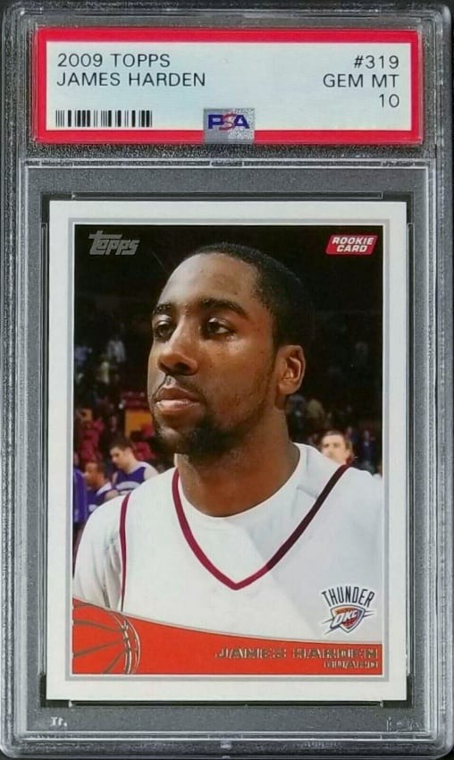 2009 James Harden Topps Basketball #319
