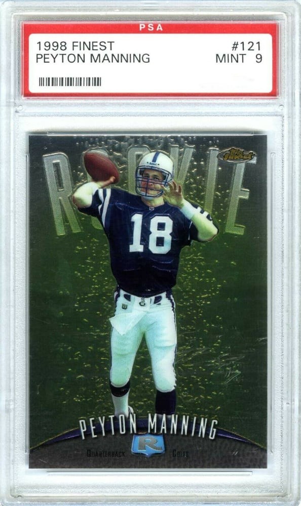 1998 Peyton Manning Topps Finest Football #121