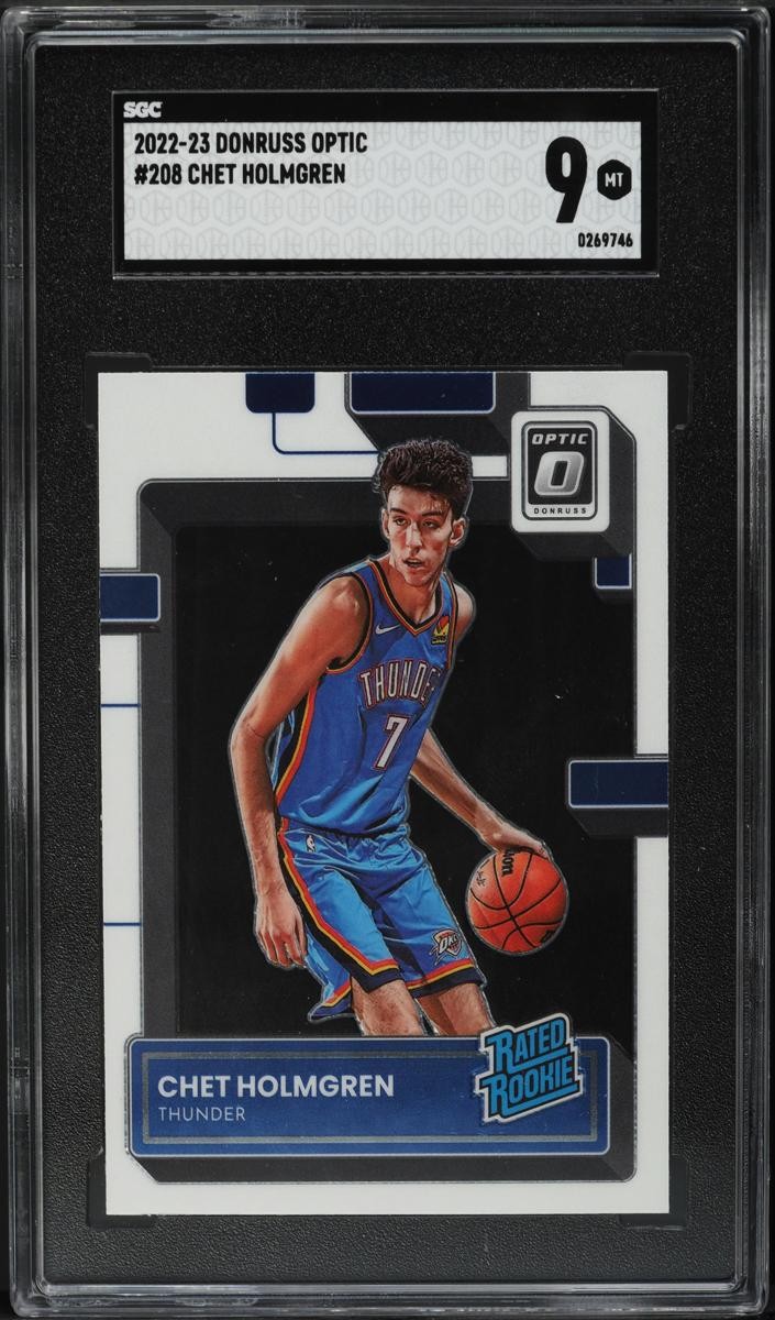 2022 Chet Holmgren Donruss Optic Basketball #208