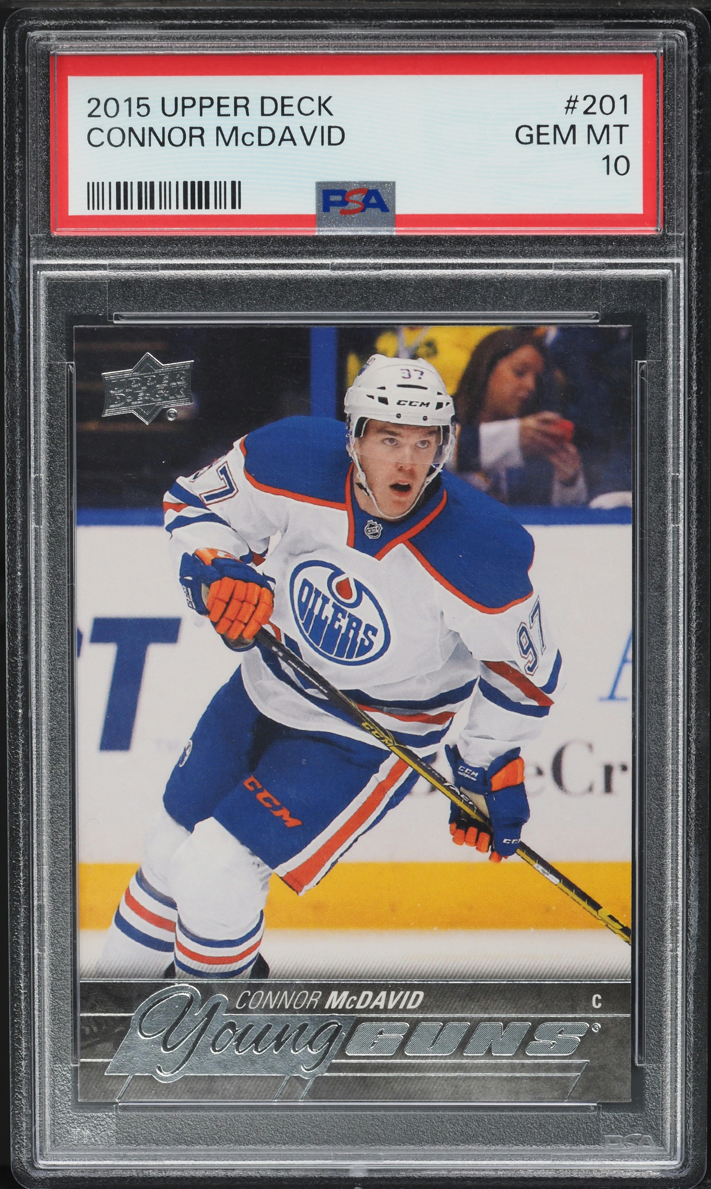 2015 Connor McDavid Upper Deck Hockey #201