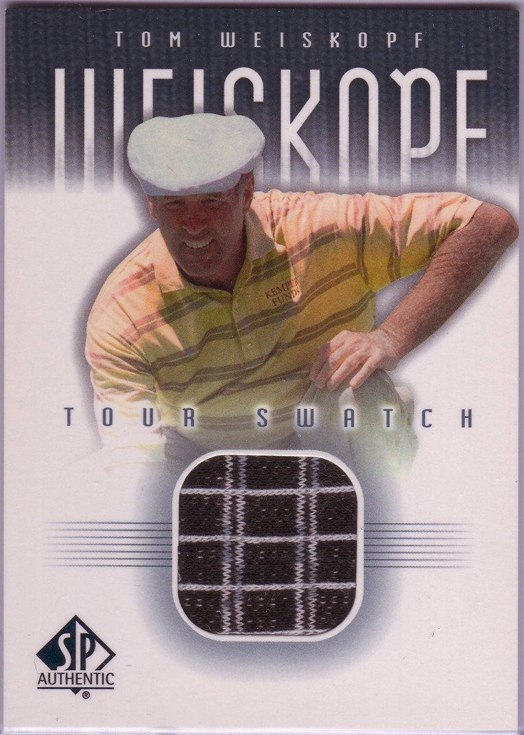 2001 Tom Weiskopf SP Tour Swatch #TWe-TS
