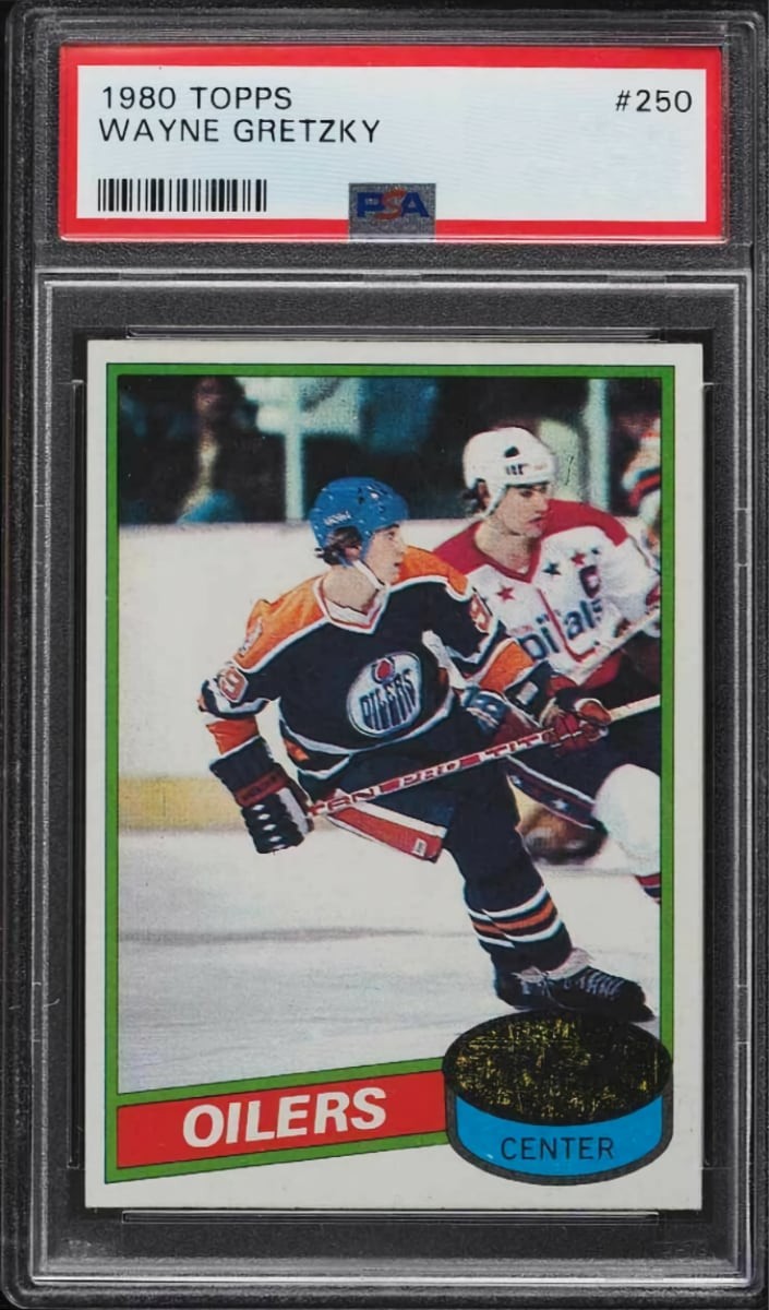 1980 Wayne Gretzky Topps Hockey #250