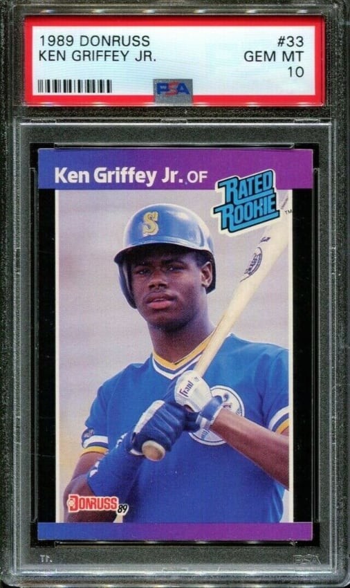 1989 Ken Griffey Jr. Donruss Baseball #33