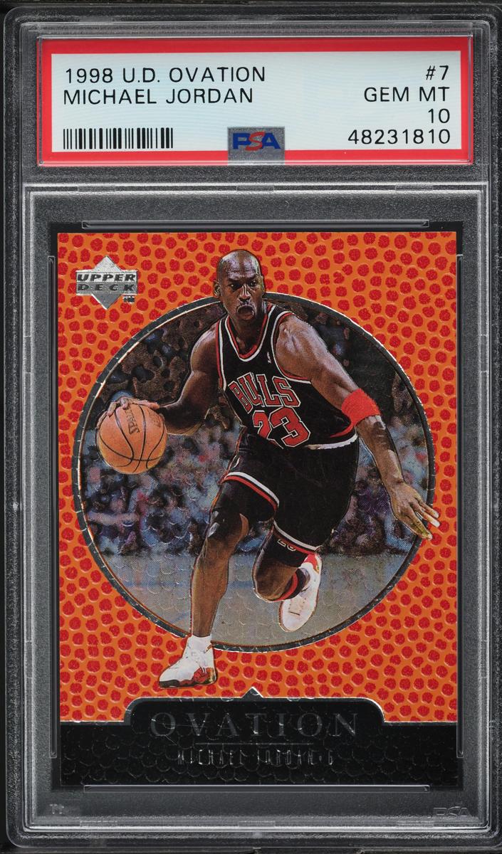1998 Michael Jordan Upper Deck Ovation Basketball #7