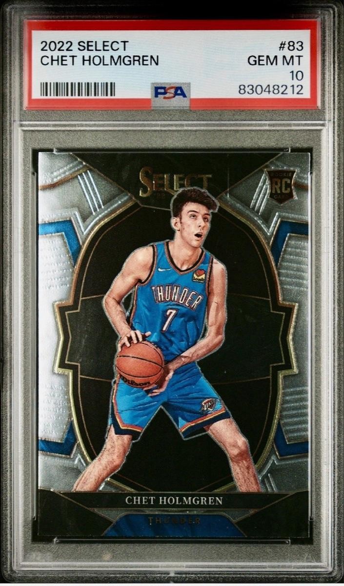 2022 Chet Holmgren Panini Select Basketball #83