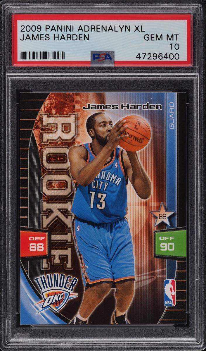 2009 James Harden Panini Adrenalyn XL Basketball #NNO