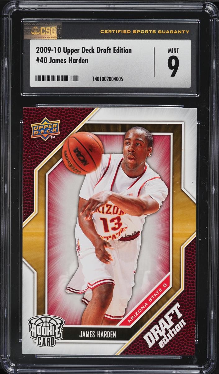 2009 James Harden Upper Deck Draft Edition Basketball #40