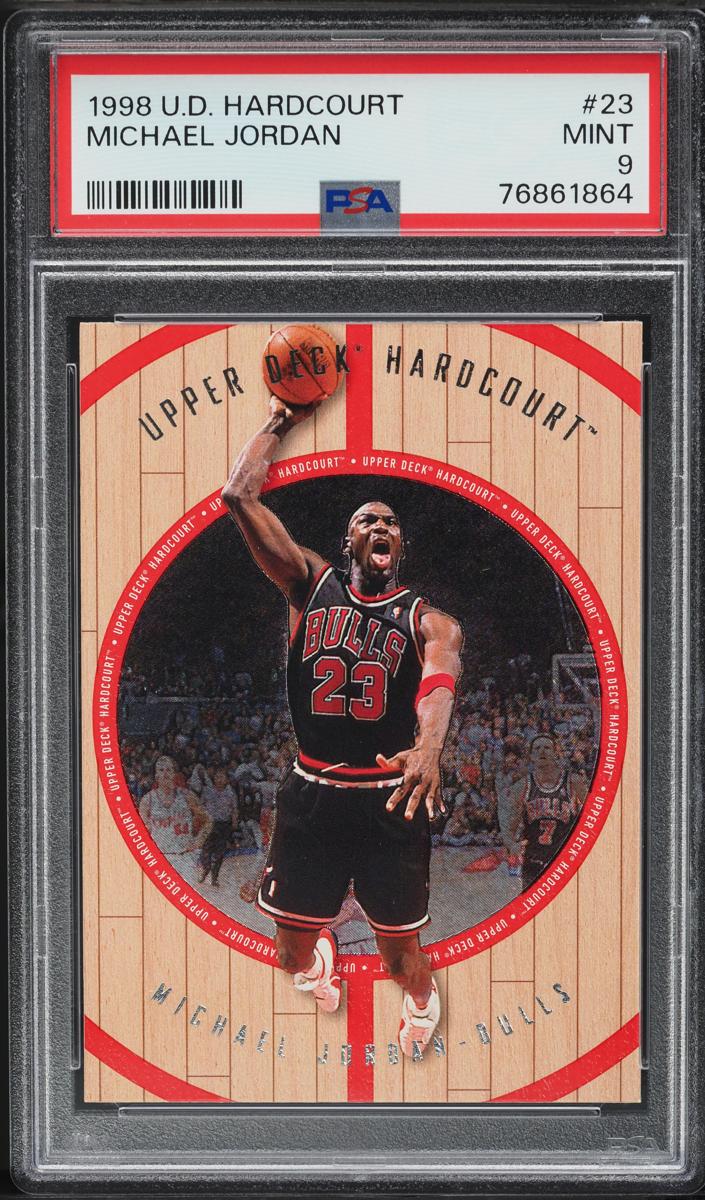 1998 Michael Jordan Upper Deck Hardcourt Basketball #23
