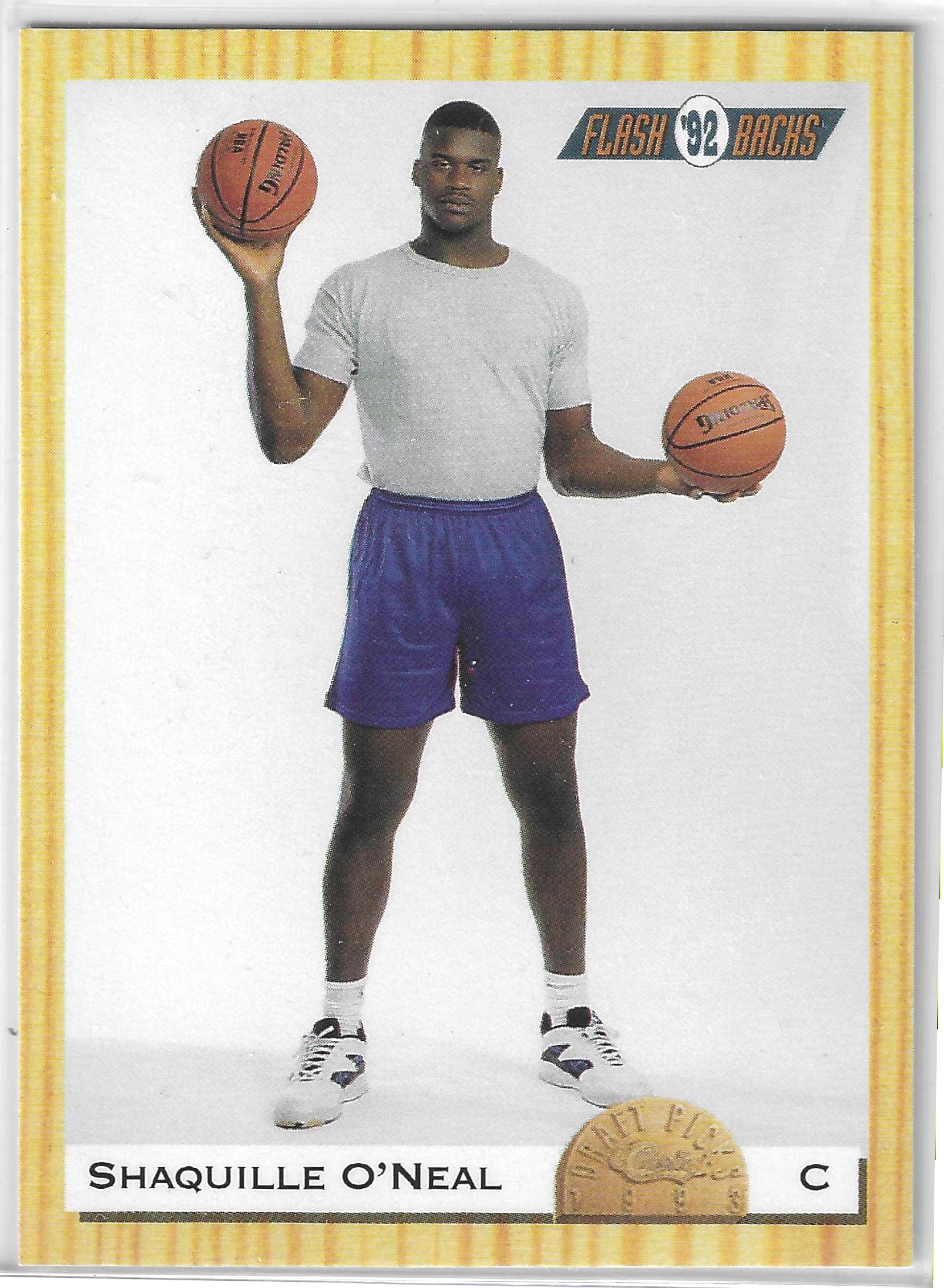 1993 Shaquille O'Neal Classic Draft Picks #104 (Flash Backs '92)