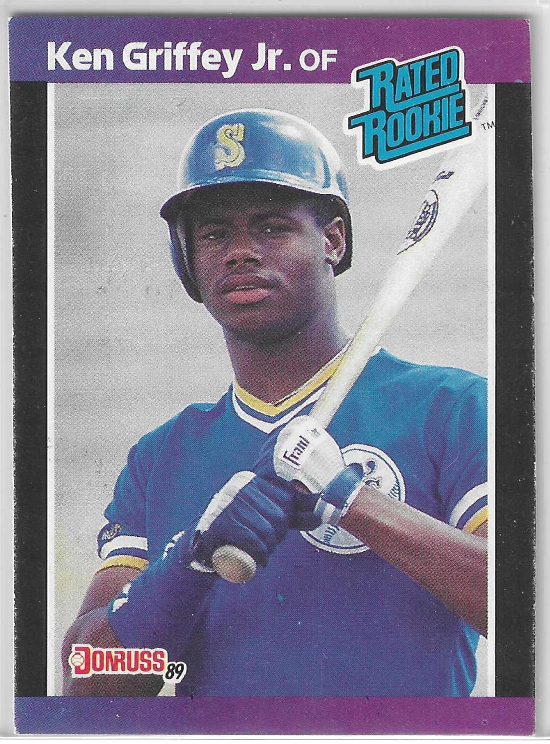 1989 Ken Griffey Jr. Donruss Baseball #33 (Rated Rookie)