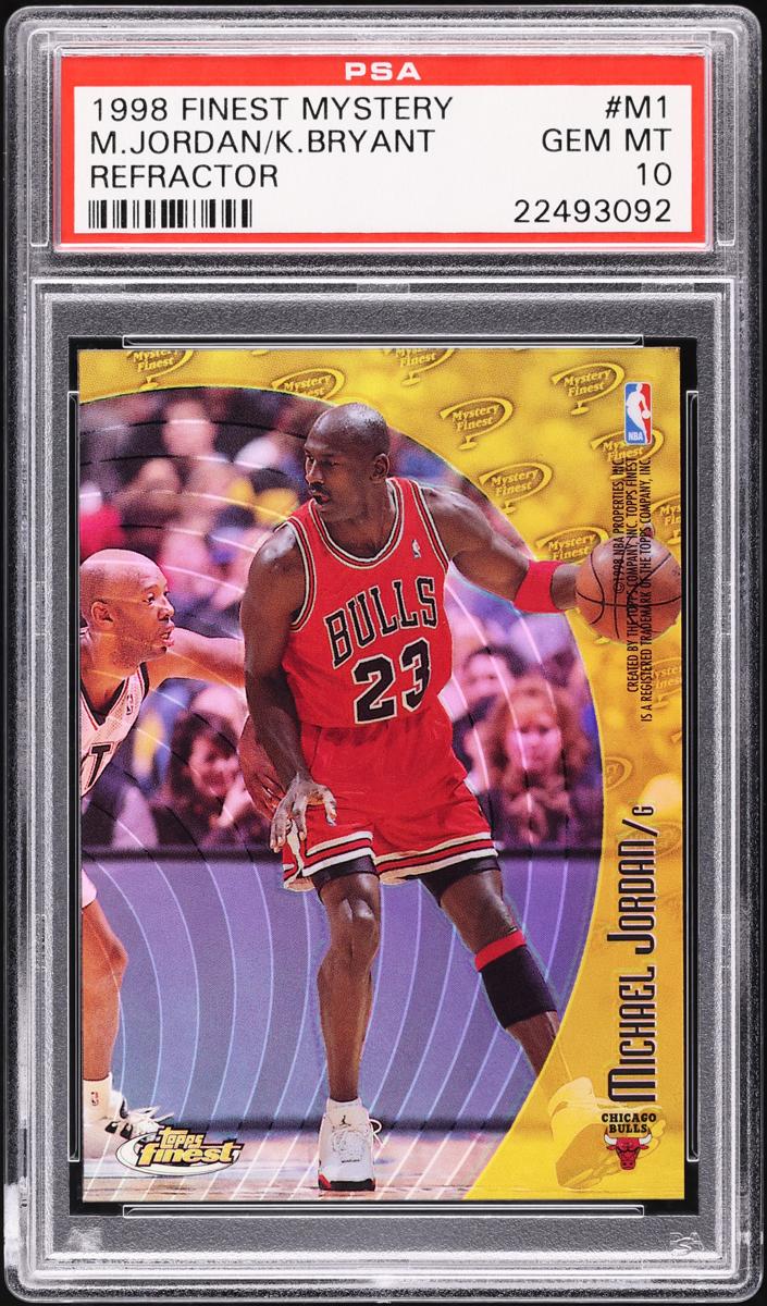 1998 Michael Jordan Topps Finest Basketball #M1 (Refractor)