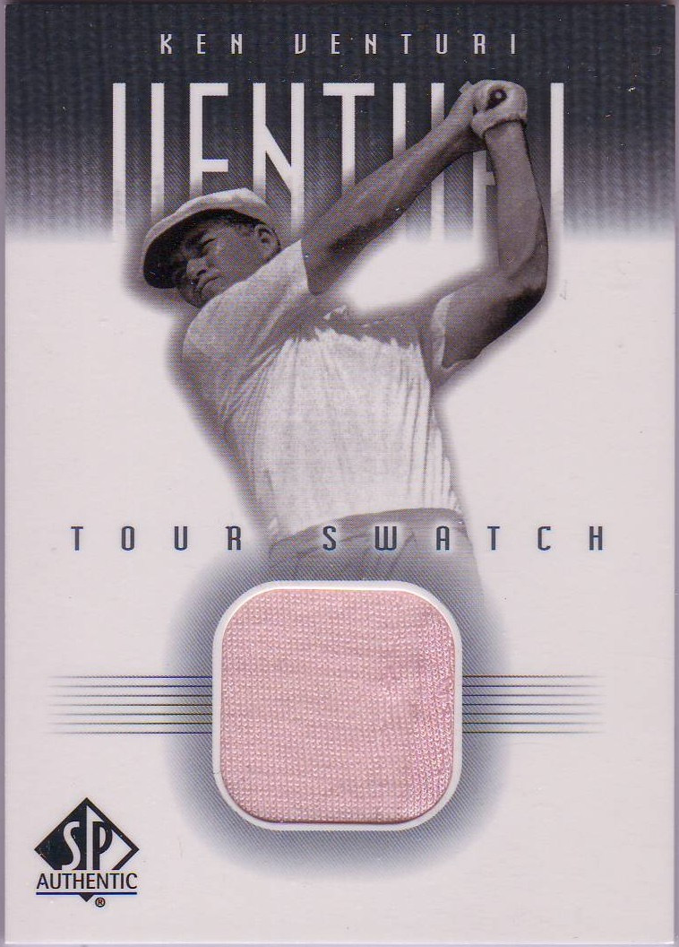 2001 Ken Venturi SP Tour Swatch #KV-TS