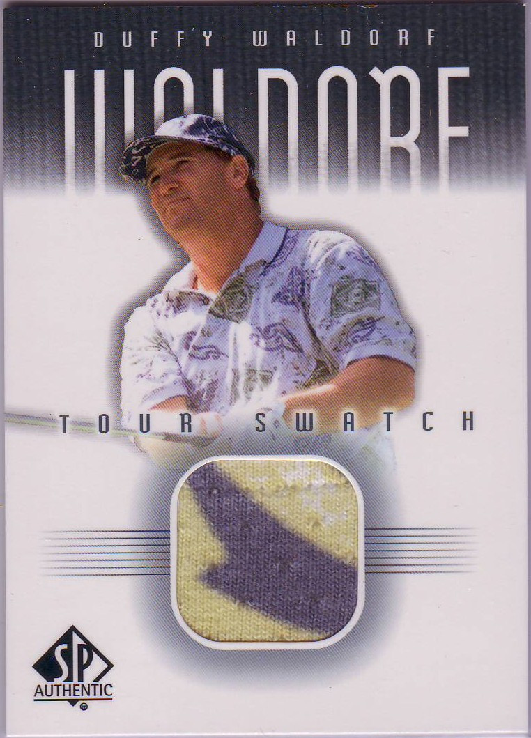 2001 Duffy Waldorf SP Tour Swatch #DW-TS