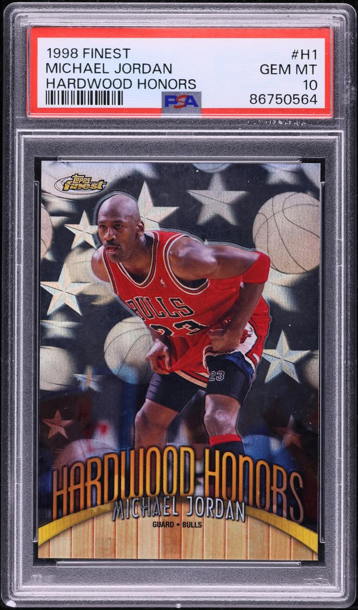 1998 Michael Jordan Topps Finest Basketball #H1