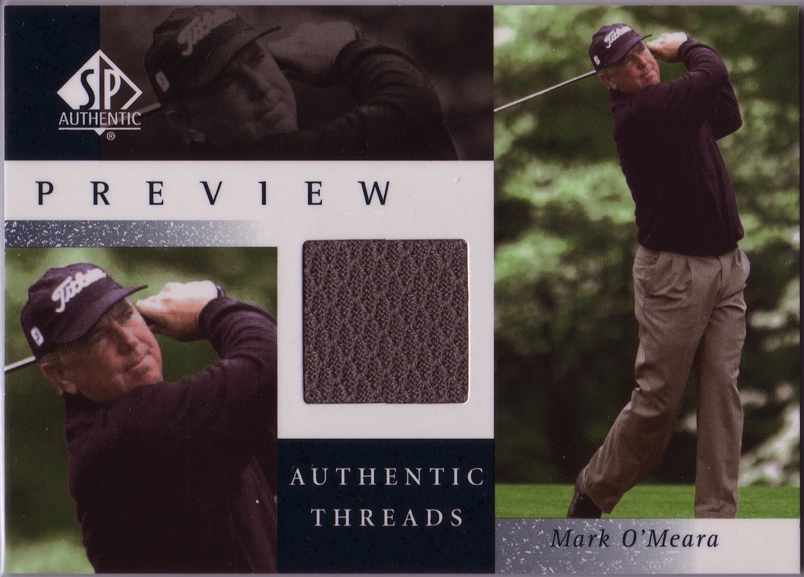 2001 Chris Smith SP Preview Authentic Threads #MO-AT