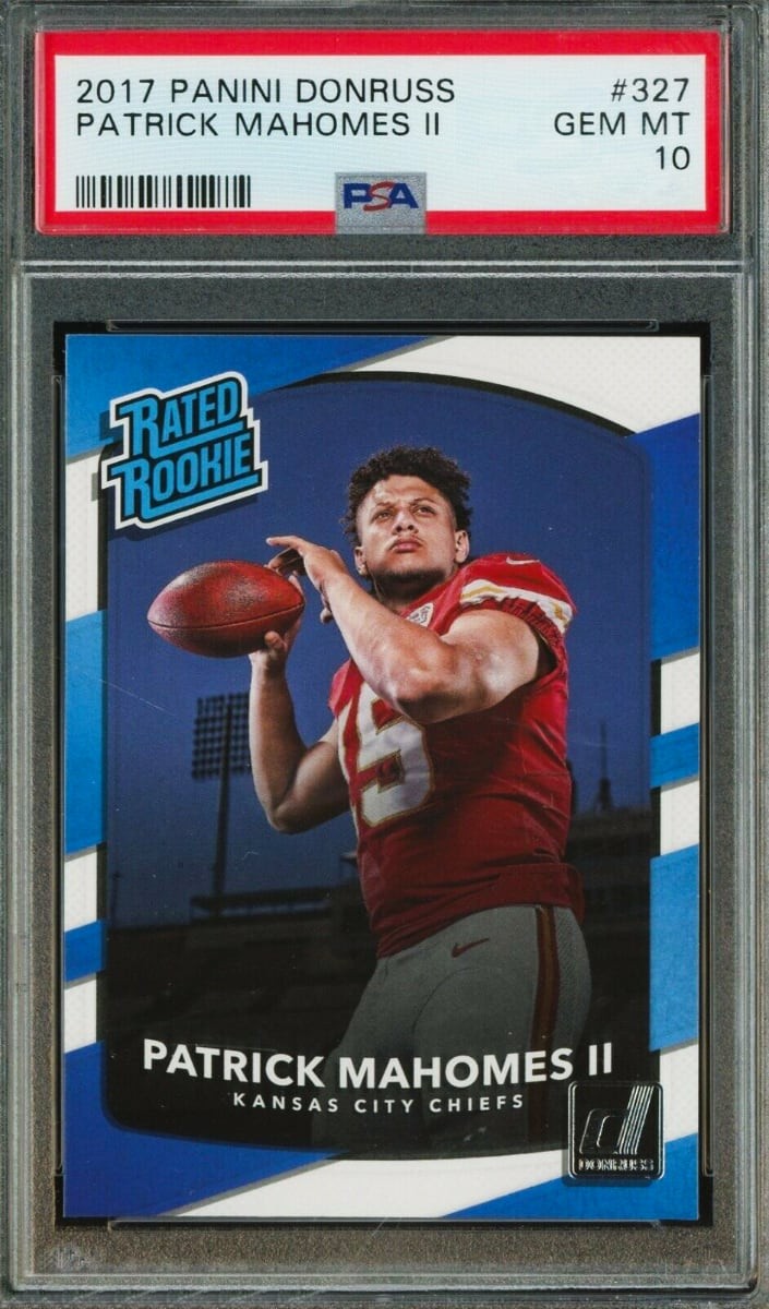 2017 Patrick Mahomes II Panini Donruss Football #327