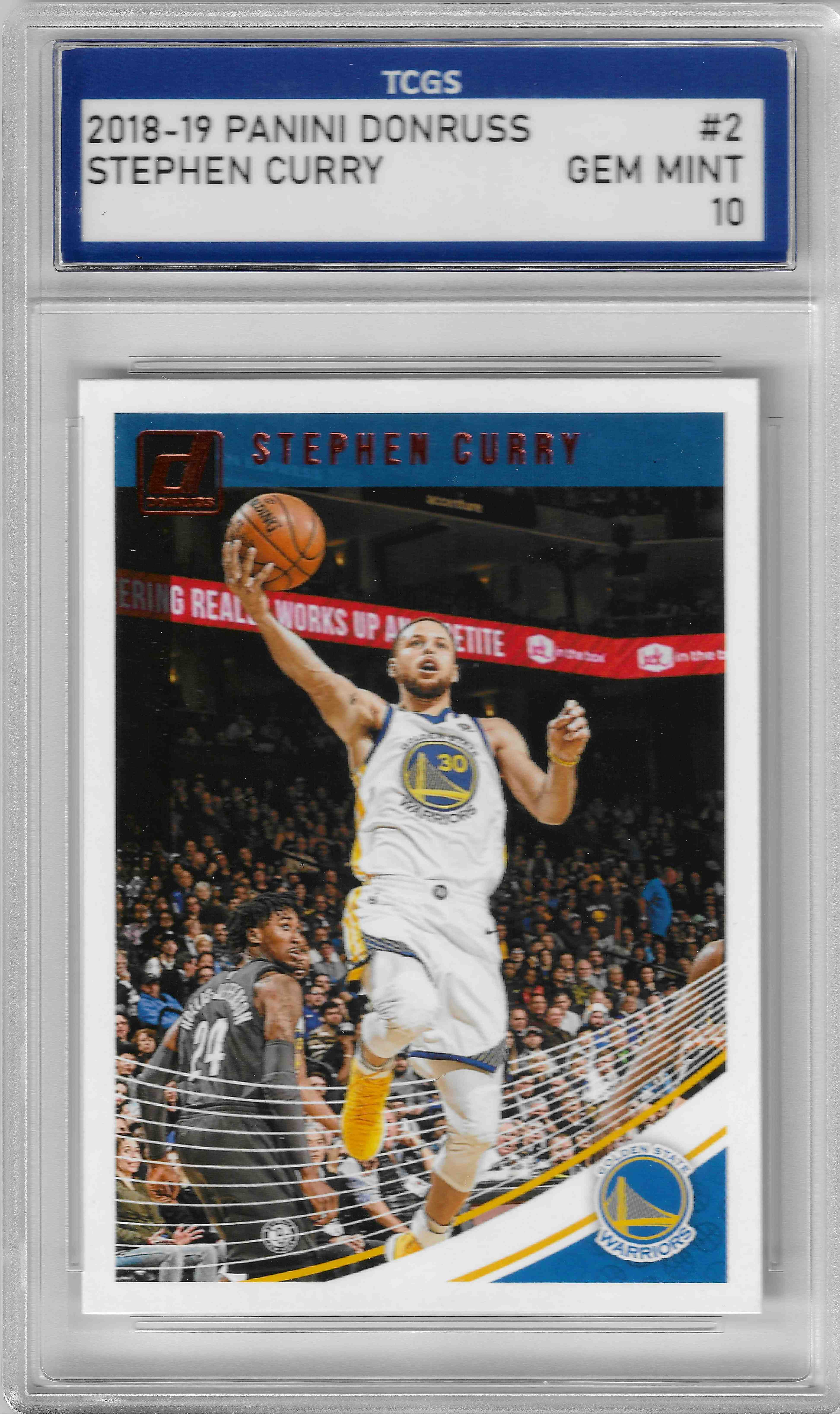 2018 Steph Curry Donruss NBA #2