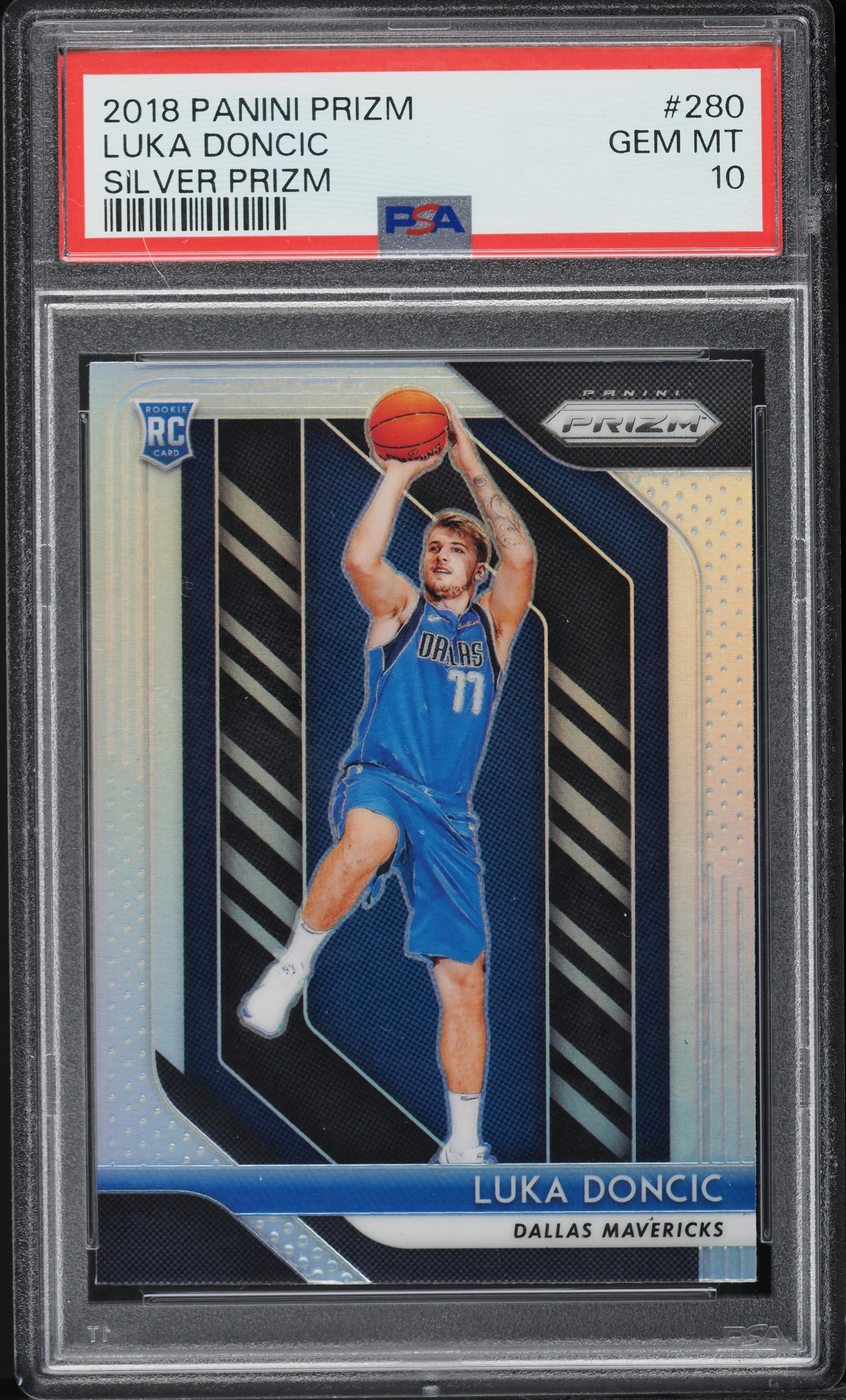 2018 Luka Doncic Panini Prizm Basketball #280 (Silver)