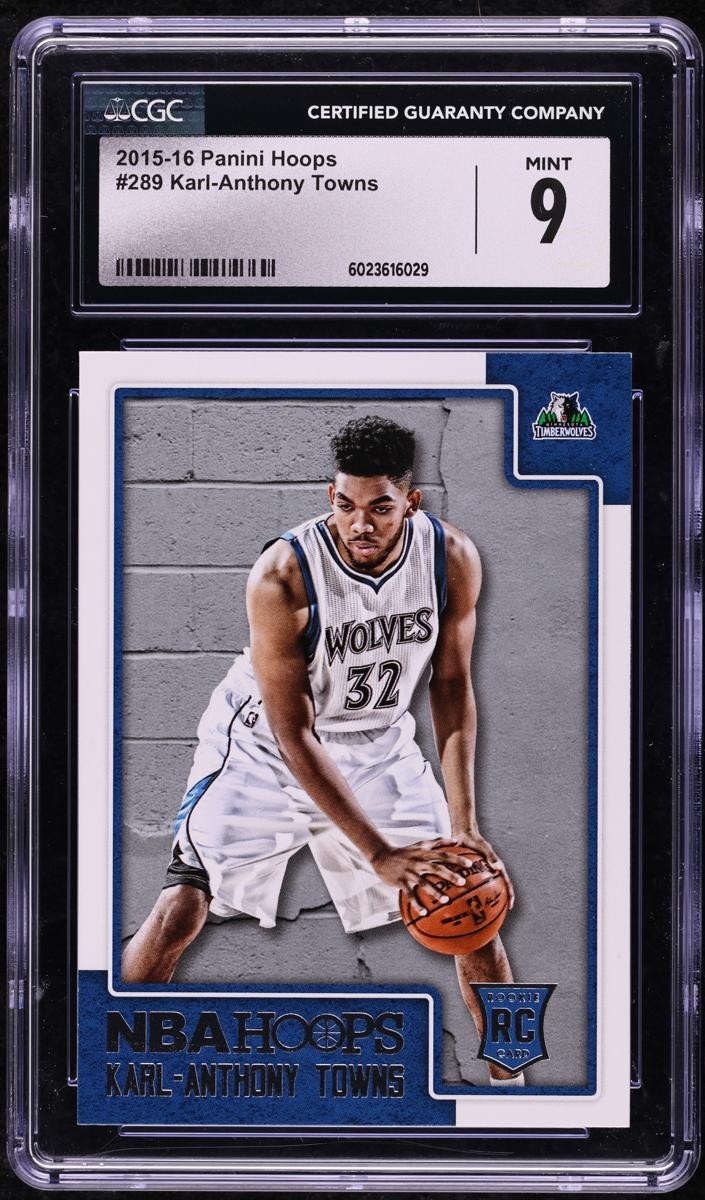 2015 Karl-Anthony Towns Panini Hoops Basketball #289